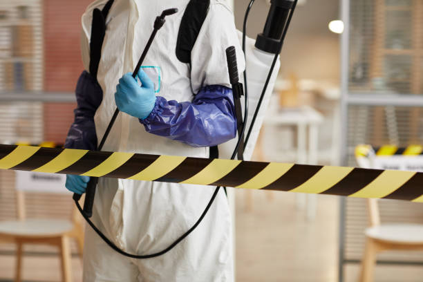 Professional Blood Cleanup technician working in Mojave, CA